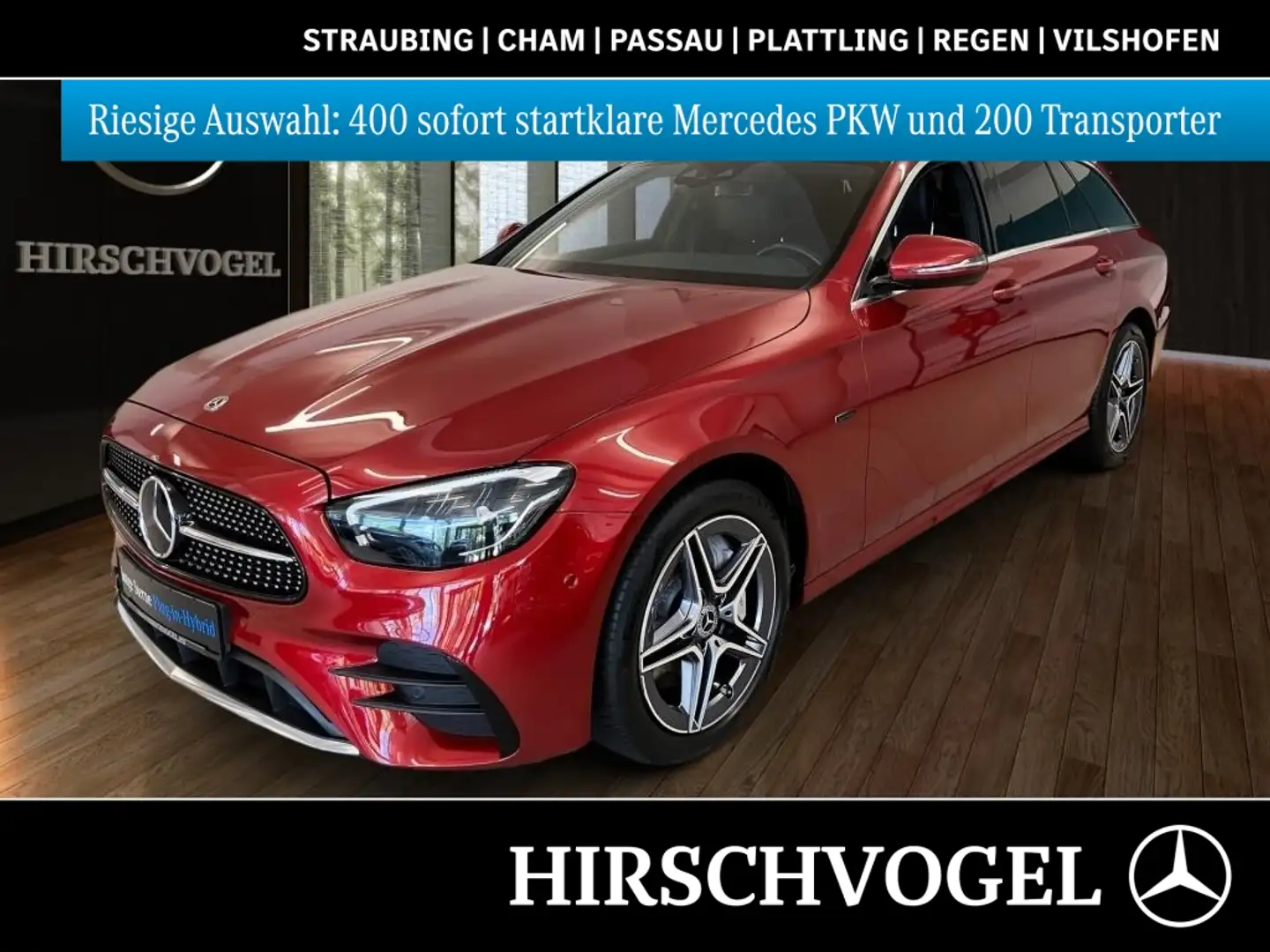 Mercedes-Benz E 300 de AMG-Line+DISTRONIC+MBUX+Navi-P.+LED+Kam Rot - 1