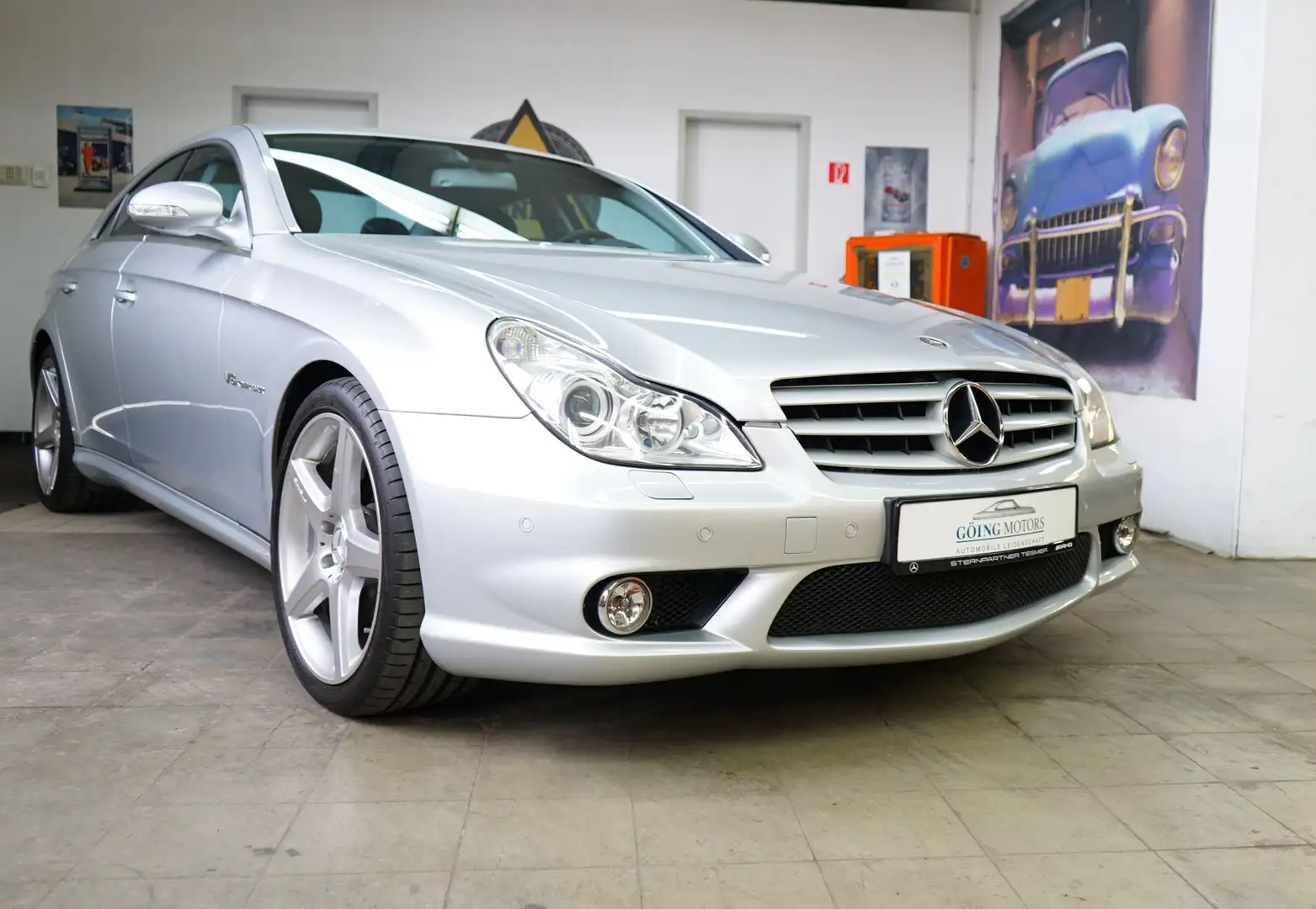 Mercedes-Benz CLS 55 AMG C219 original 44.010km Silber - 2