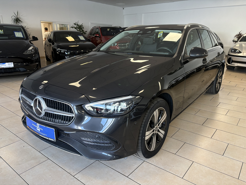 Mercedes-Benz C 300 e Navi*AHK*R-Cam*SHZ*LED*TeiLeder*ACC*PDC