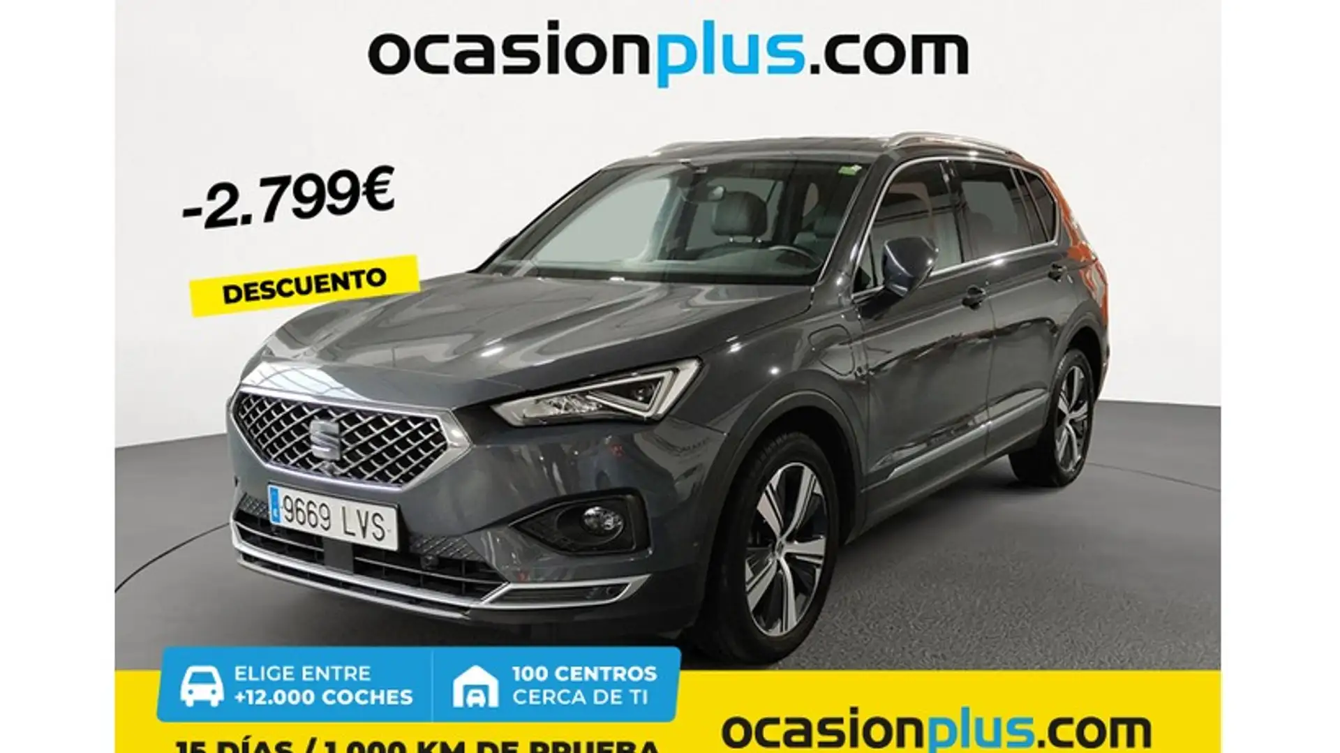 SEAT Tarraco 1.4 e-Hybrid Xcellence DSG Gris - 1