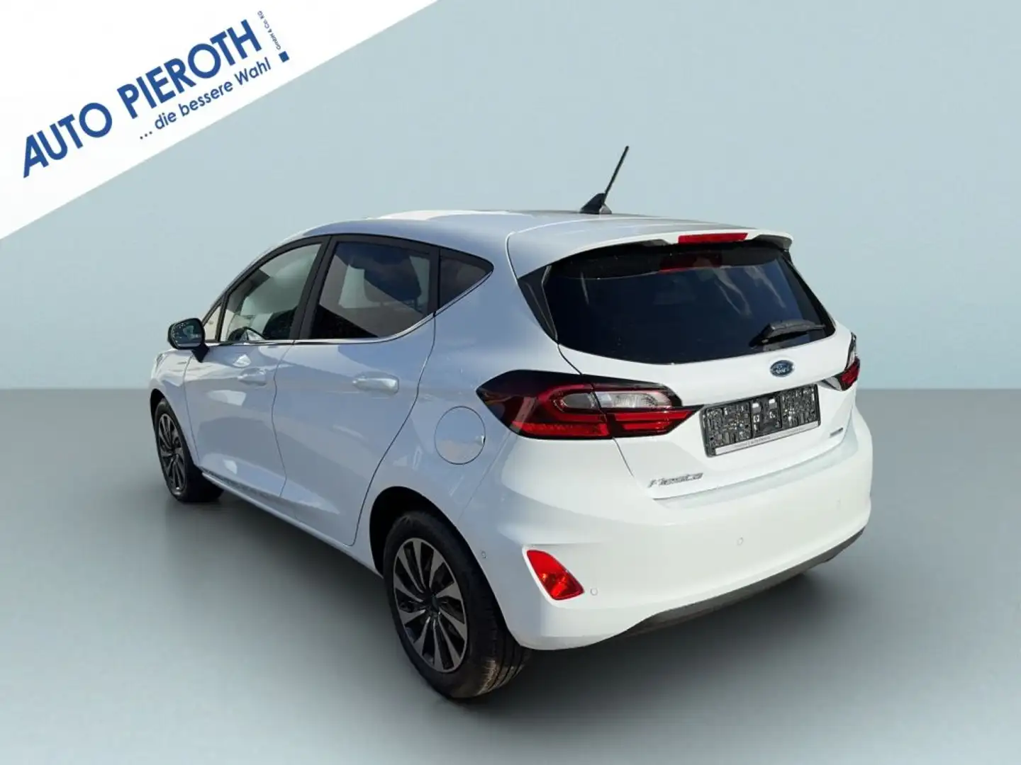 Ford Fiesta 1.0 EcoBoost Hybrid S&S Aut. TITANIUM X (JHH) Weiß - 2