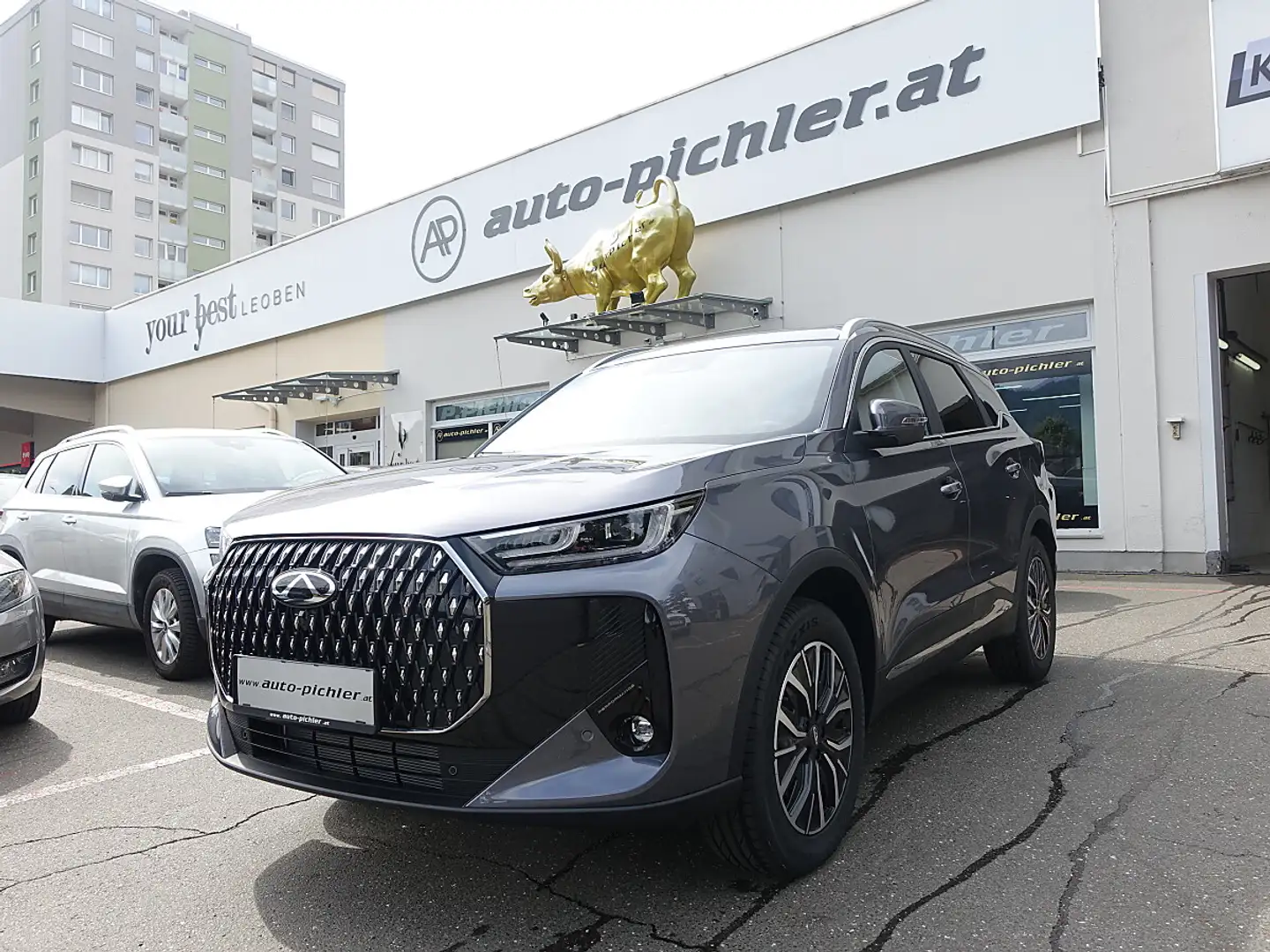 Chery Tiggo 7 HEV Unique Grau - 1