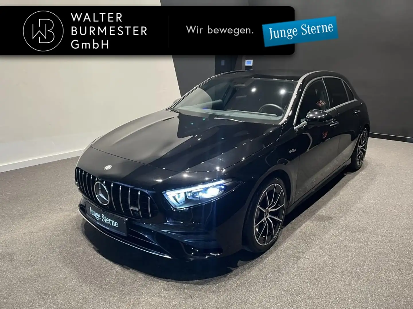 Mercedes-Benz A 35 AMG AMG A 35 4M AMG +Navi+AHK+LED+Kamera+MBUX+CarPlay Czarny - 1