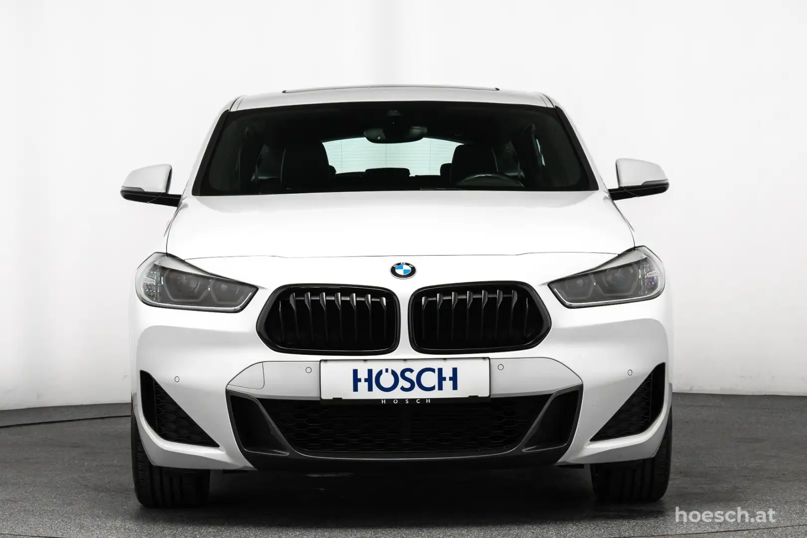 BMW X2 xDrive20d M Sport LEDER 19er PANO KAMERA KEYLESS Weiß - 2
