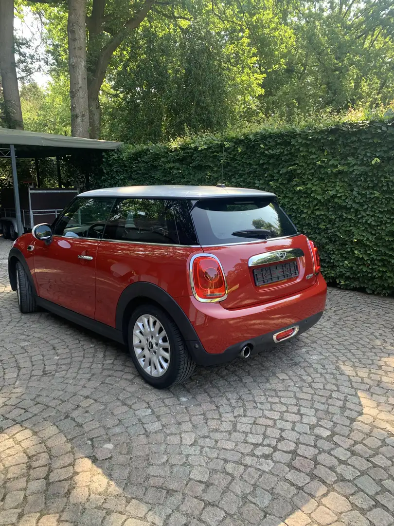 MINI Cooper Rood met wit dak - 1