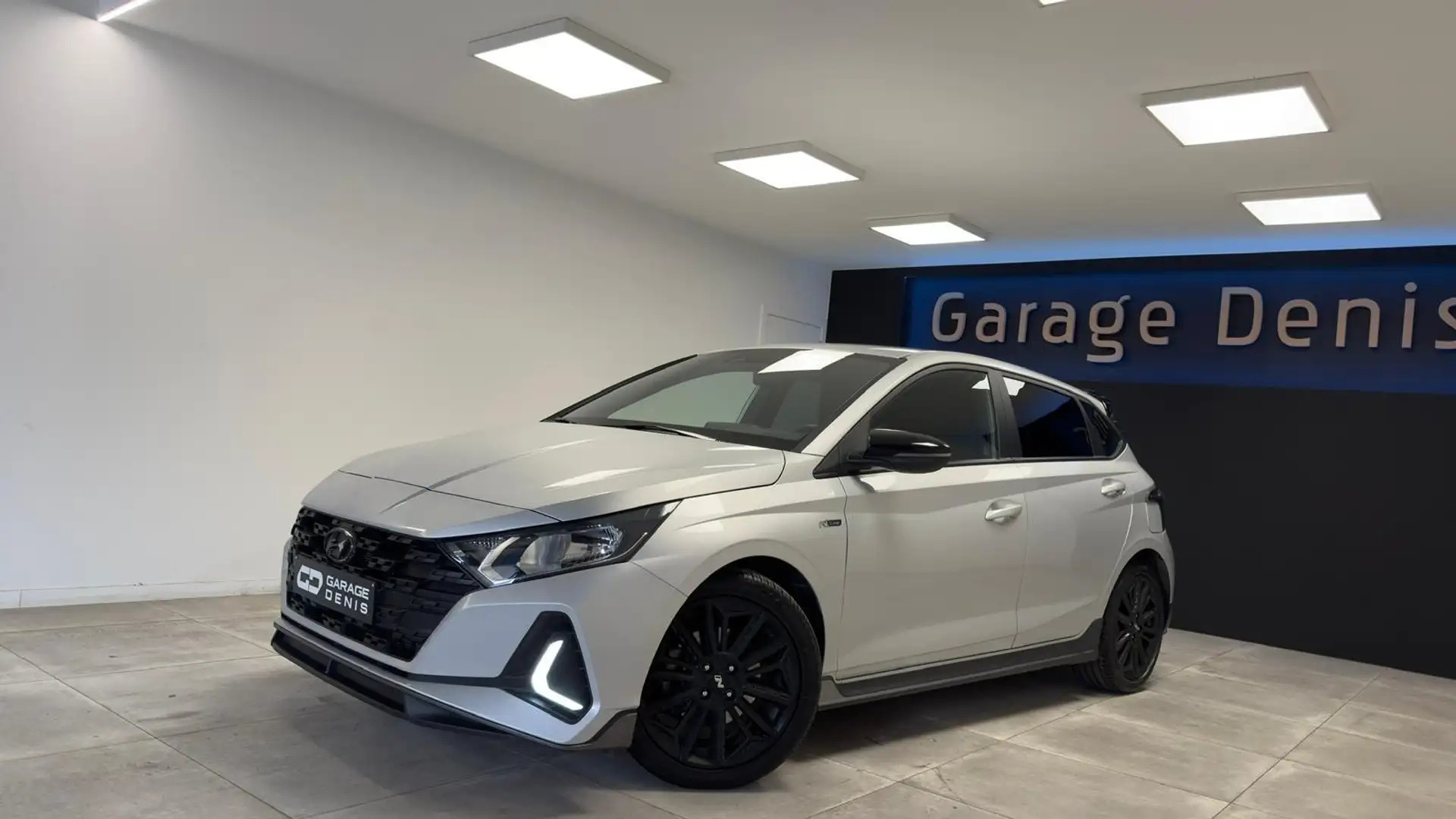 Hyundai i20 i20 1.0 T-GDi MHEV  N-Line*GPS+CAMERA*LED*GARANTIE Gris - 1