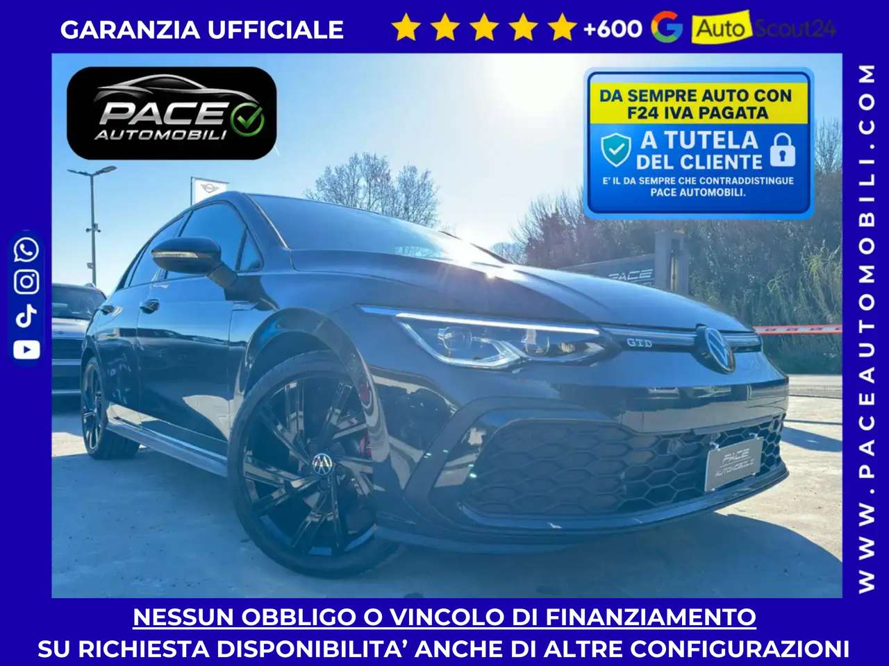 Volkswagen Golf GTD VIII 8 GTD BLACK PACK LED PDC KAMERA R LINE ACC