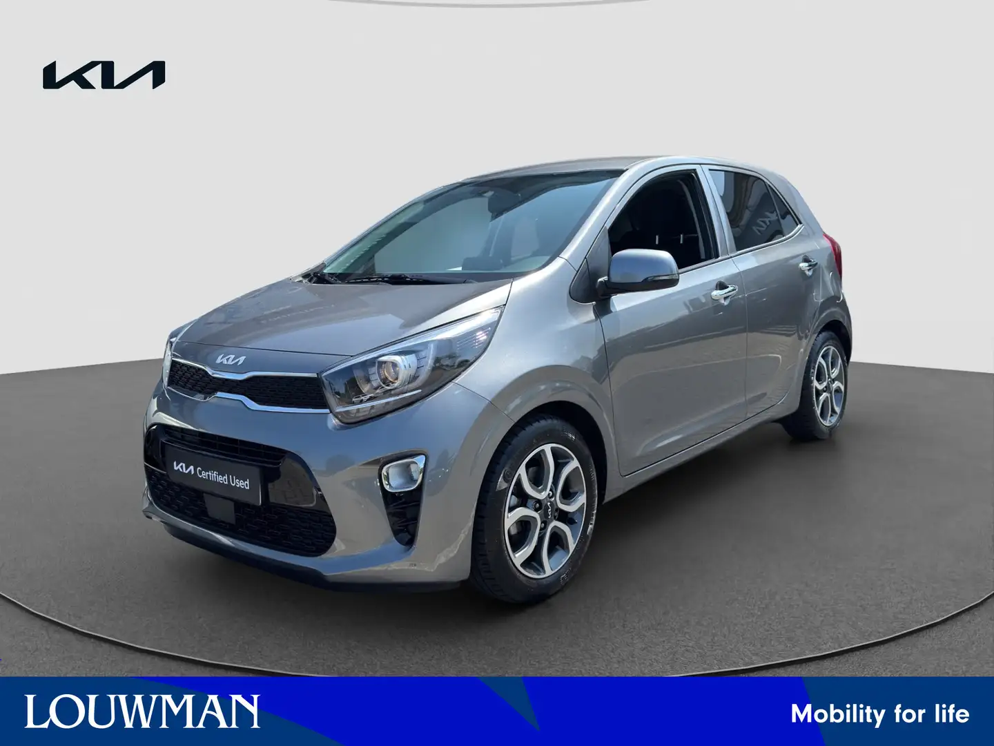 Kia Picanto 1.0 DPi DynamicPlusLine Grijs - 1