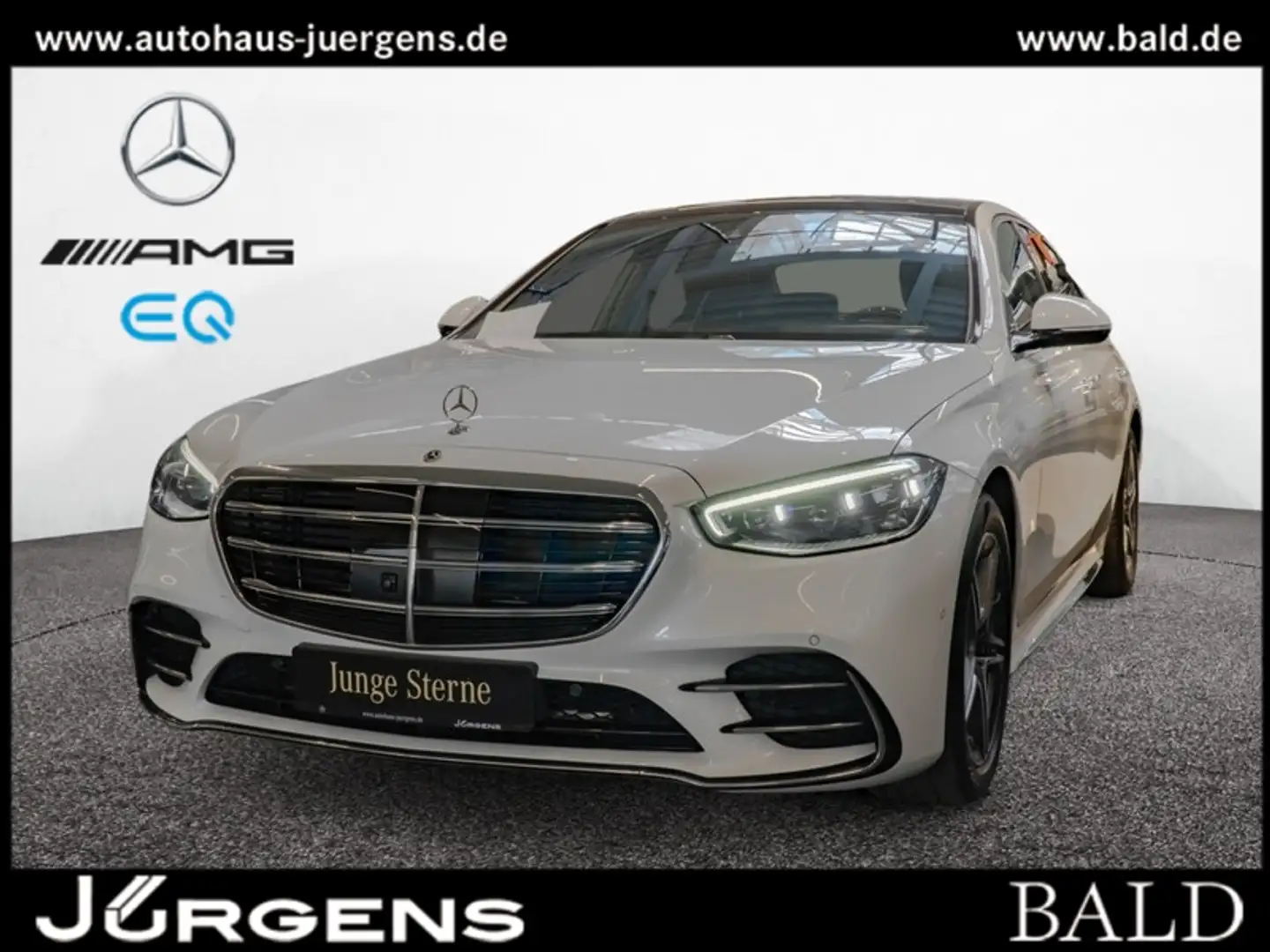 Mercedes-Benz S 450 e AMG-Sport/Pano/Burm/HA-Lenkung/TV/Memo Blanc - 1