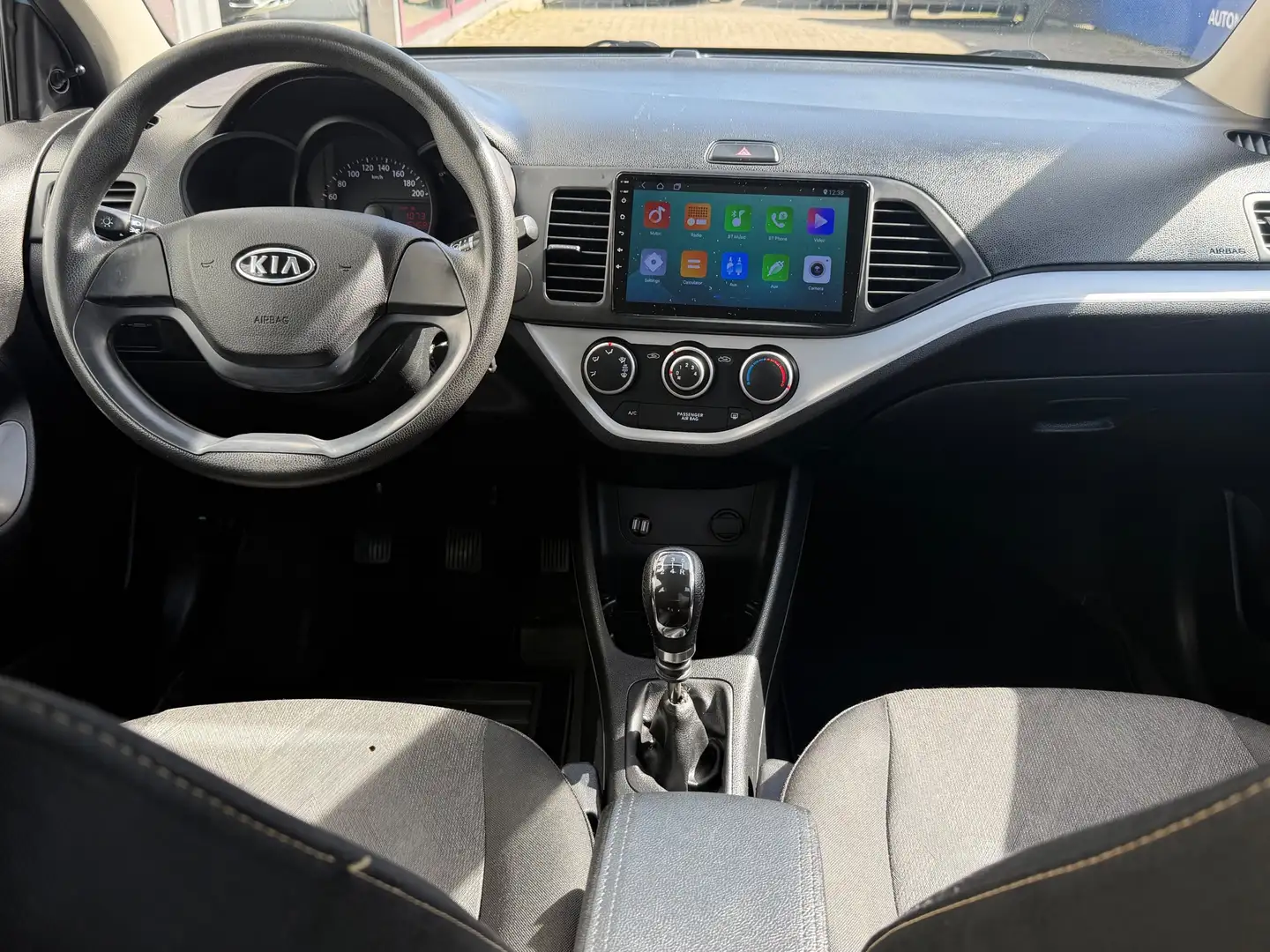 Kia Picanto 1.0 CVVT |Airco|Navi|Bleutooth|ElektrischeRamen|PD Azul - 2