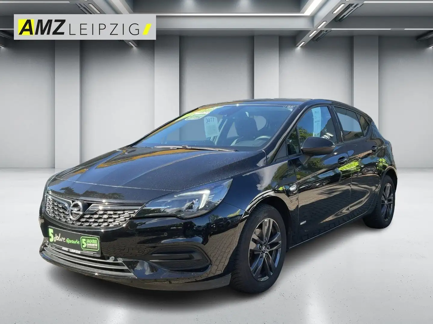 Opel Astra K 1.2 Turbo  Design & Tech *HU/AU neu* Zwart - 1