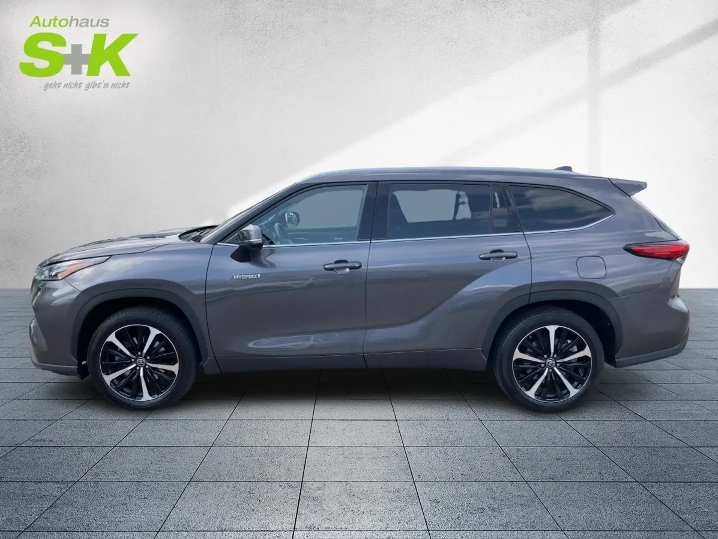 Toyota Highlander 2.5 Hybrid Luxury*AHK*7-SITZER*KAMERA* Gri - 2