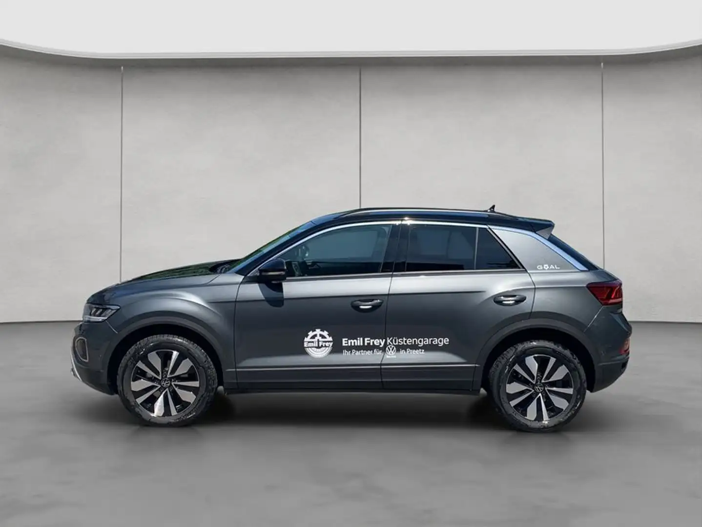 Volkswagen T-Roc T-ROC GOAL 1.5 l TSI DSG AHK NAVI RFK LED Grau - 2