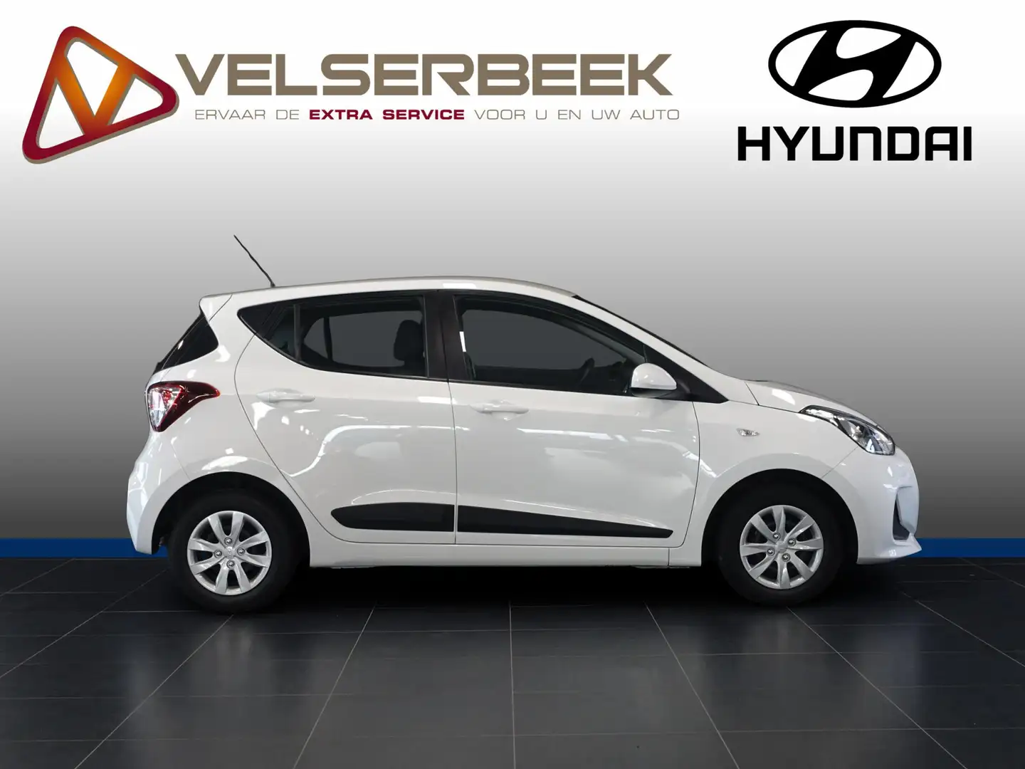 Hyundai i10 1.0i Comfort * 13.669 Km / Cruise / Airco * Blanc - 2