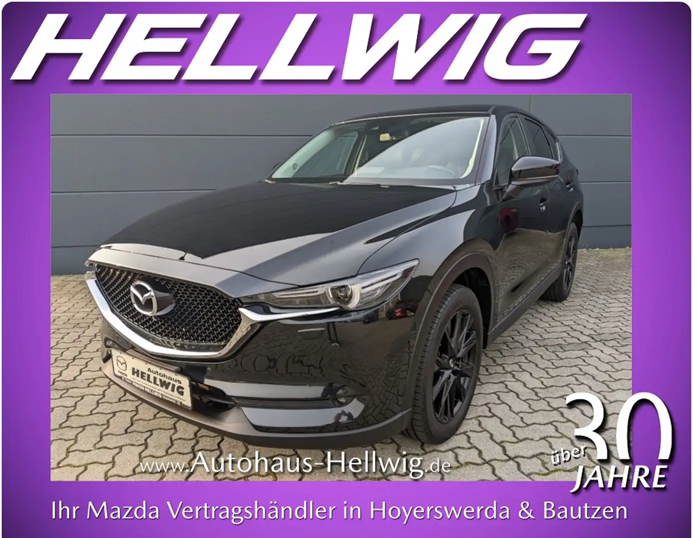 Mazda CX-5 2.2l Edition 100 AWD Teilleder Bose 360° Kamera Schwarz - 1
