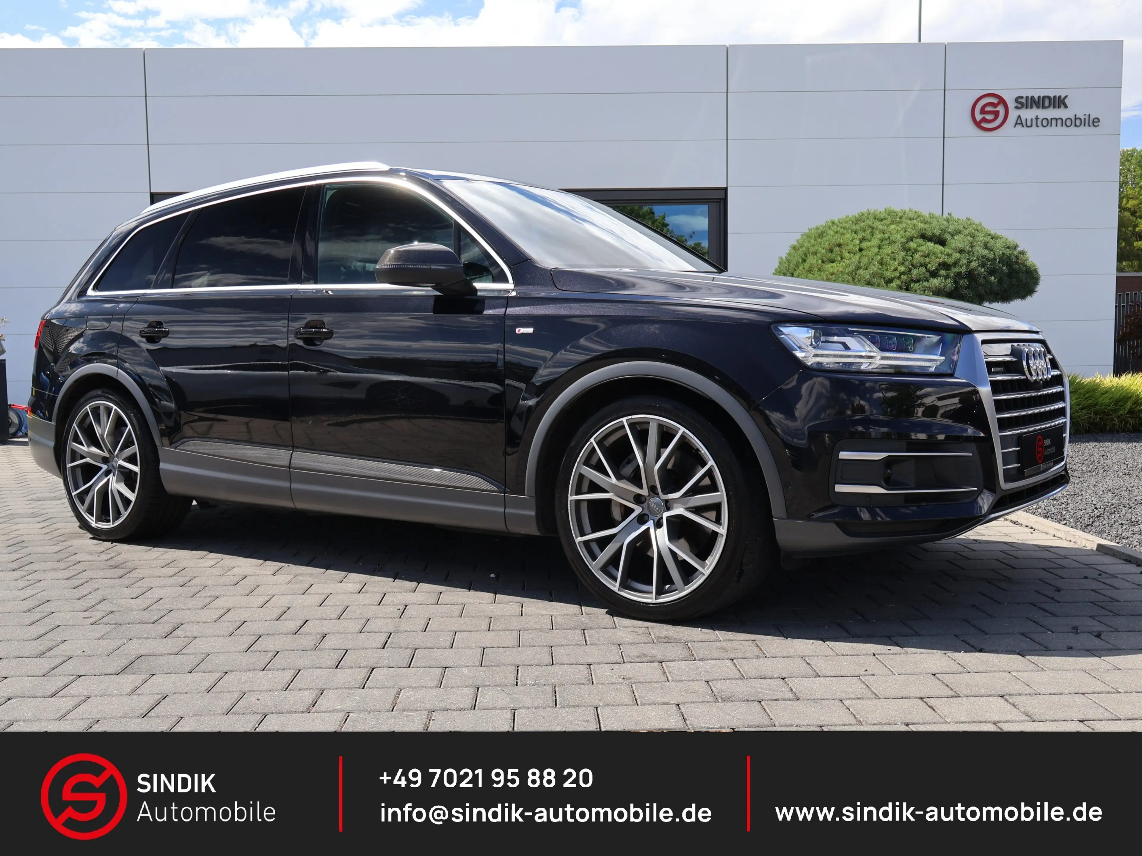Audi Q7 50 TDI quattro S Line-Pano-HeadUp-7 Sitz.-AHK