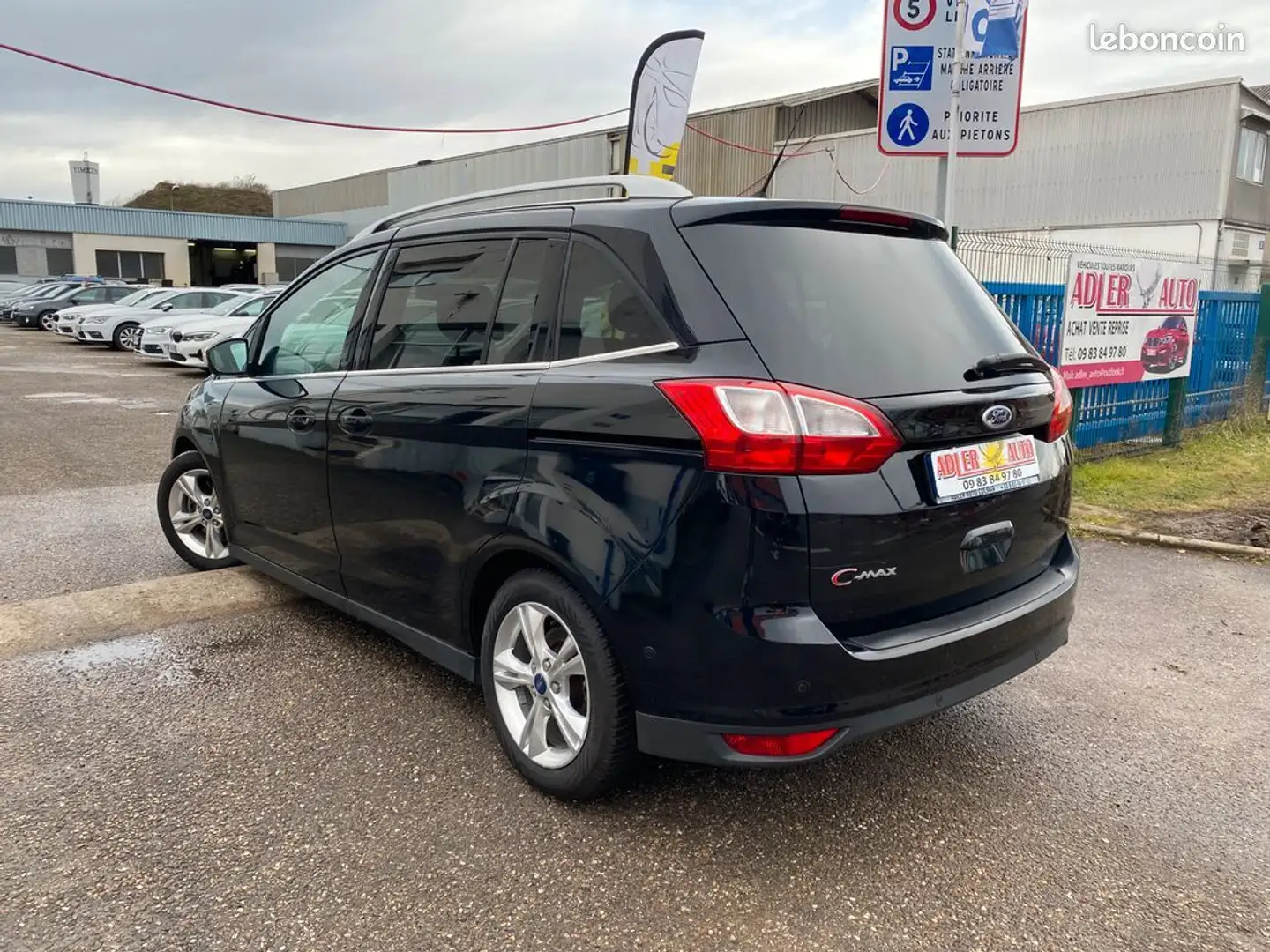 Ford Grand C-Max II 1.6i 125 CH TREND UEFA 7 PLACES Noir - 2