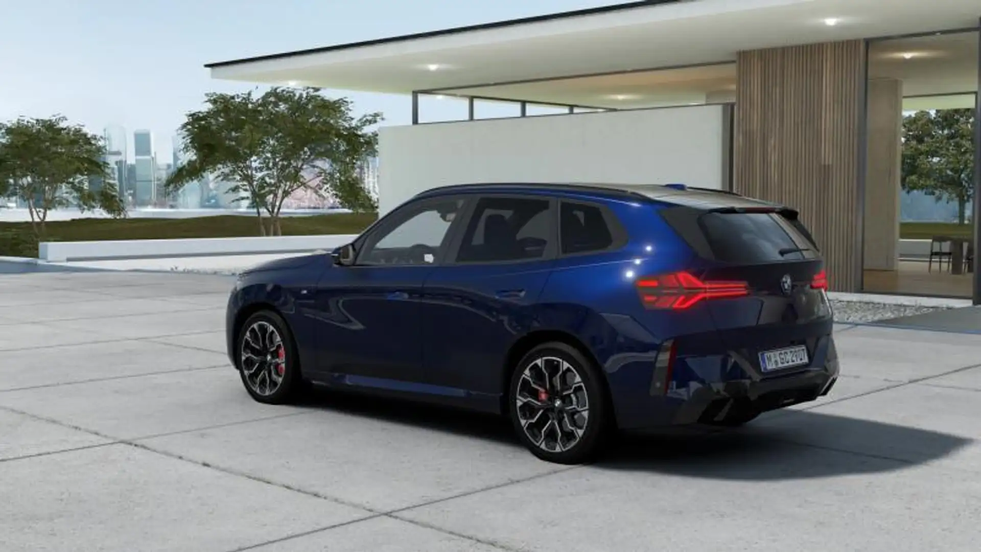 BMW X3 xdrive20d MSport Pro auto Blu/Azzurro - 2
