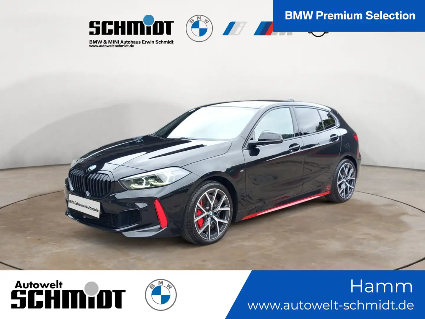 BMW 128ti + 2Jahre-BPS.-GARANTIE Schwarz - 1