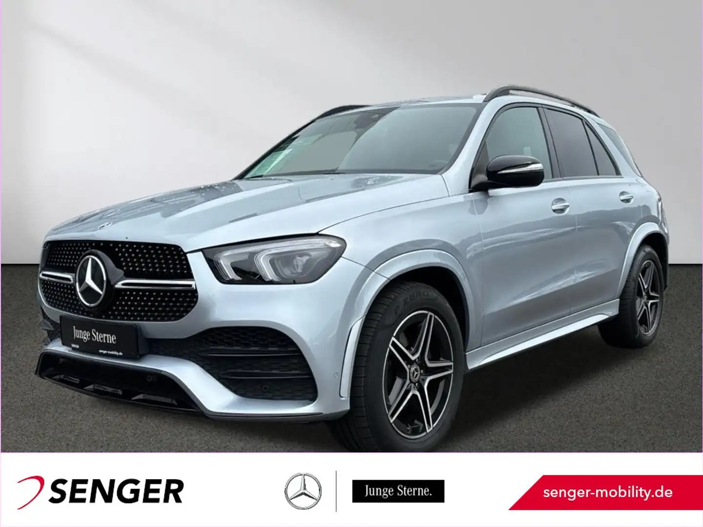 Mercedes-Benz GLE 400 d 4M AMG Night Standheizung Memory LED Zilver - 1