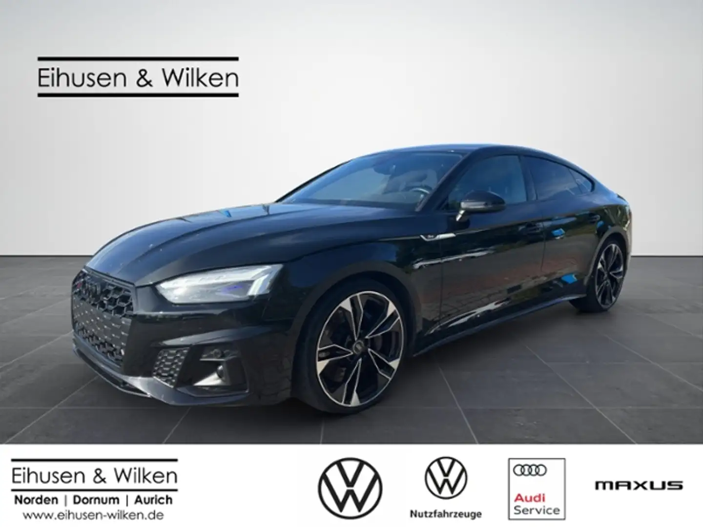 Audi S5 Sportback +MATRIX+AVC+OPTIK SCHWARZ+AHK+B&O+ Zwart - 1