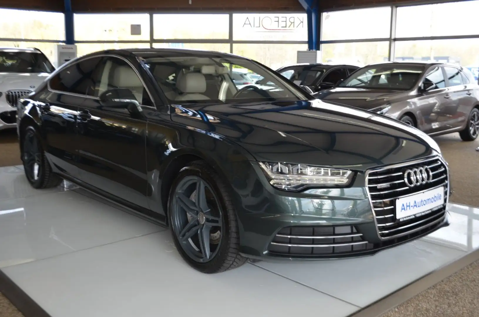 Audi A7 quattro AUTOMATIK / Bi-XENON / NAVI / LEDER Grün - 2