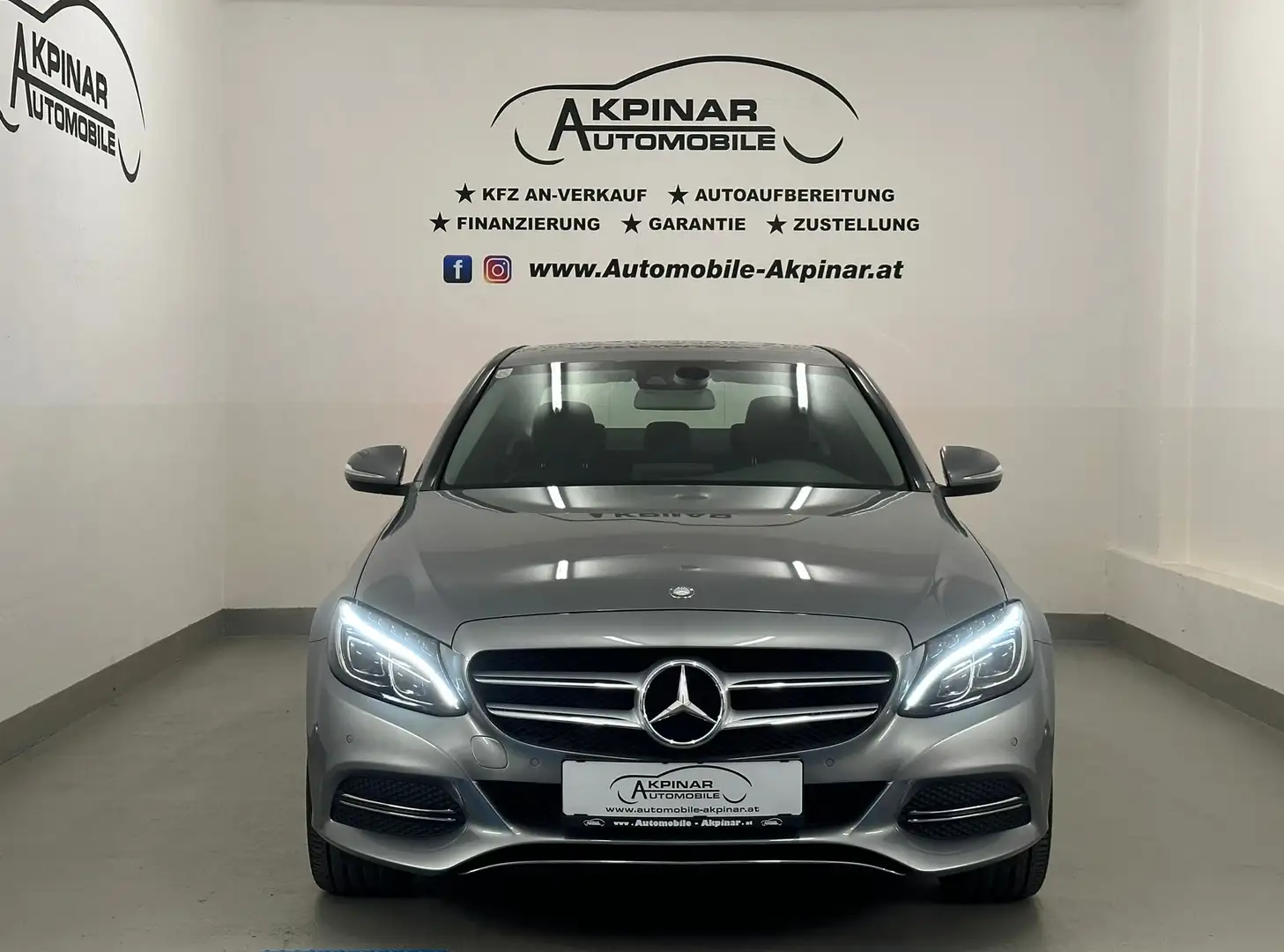 Mercedes-Benz C 220 CDI BlueTec Aut. NAVI - LED - TOTWINKEL Grau - 2