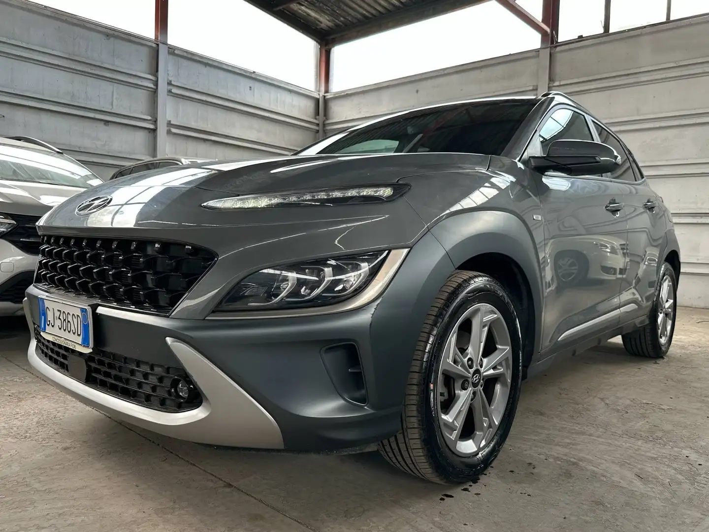 Hyundai KONA Kona I 2021 1.0 t-gdi 48V Xline 2wd 120cv imt Grigio - 1