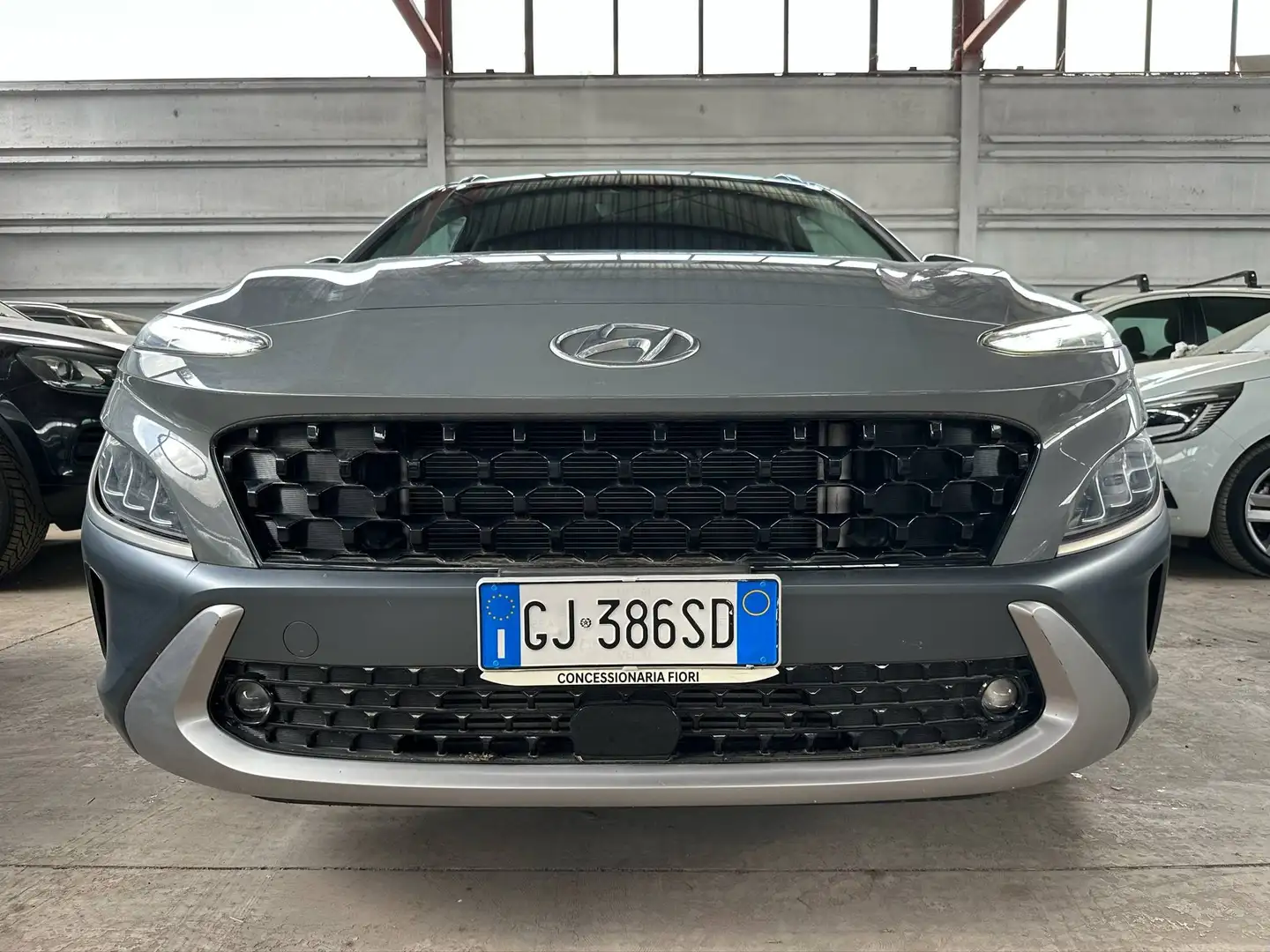 Hyundai KONA Kona I 2021 1.0 t-gdi 48V Xline 2wd 120cv imt Grigio - 2