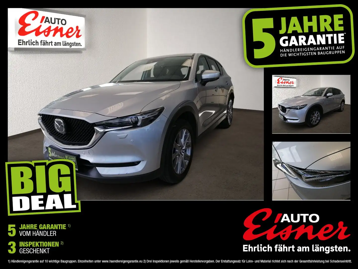 Mazda CX-5 AWD G 194 AT Revolution Top Silber - 1