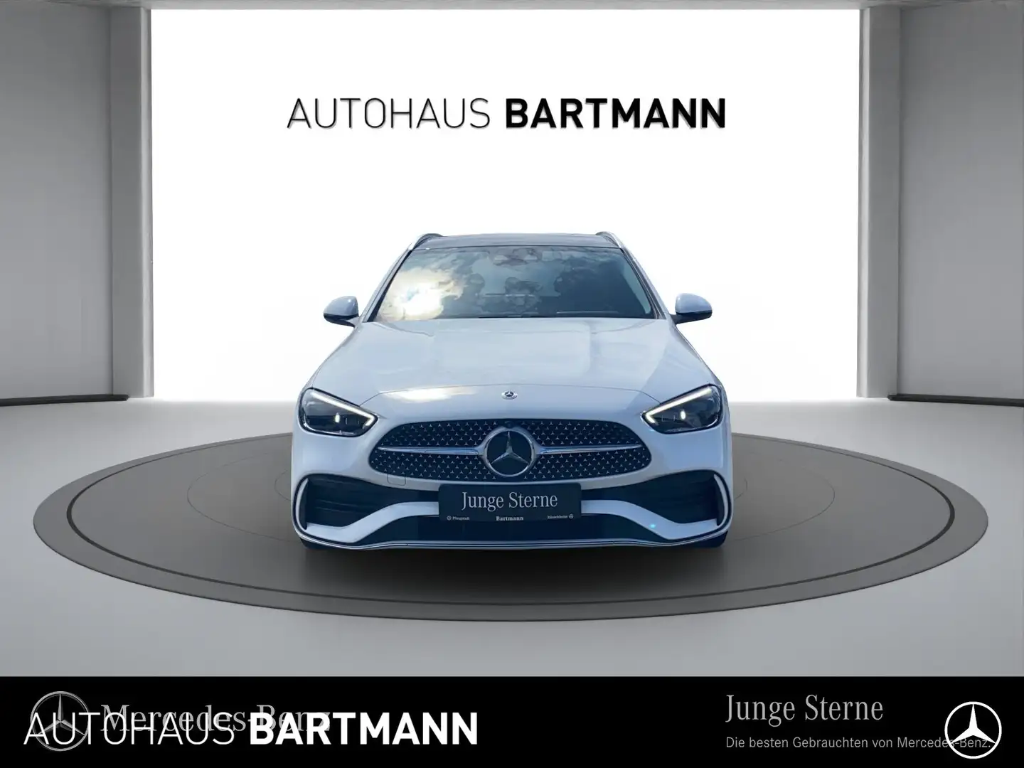 Mercedes-Benz C 200 C 200 T AMG+PANO+DISTRONIC +360°+NAVI-MBUX+SPUR Weiß - 2