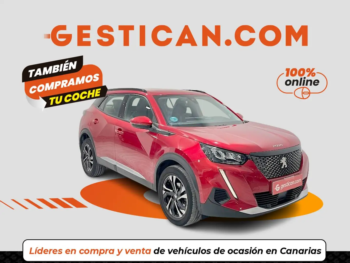 Peugeot 2008 1.2 PureTech S&S Allure Pack EAT8 130 Rosso - 1