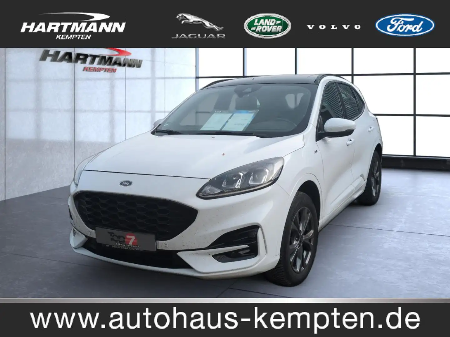Ford Kuga Hybrid ST-Line Bluetooth Navi Klima Wit - 1