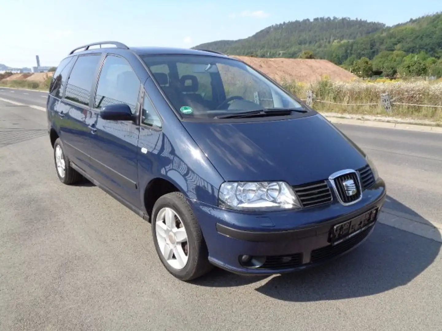 SEAT Alhambra 2.0 Vigo 6-Sitzer/Tüv neu/Sitzheizung/Klimaauto Blauw - 1