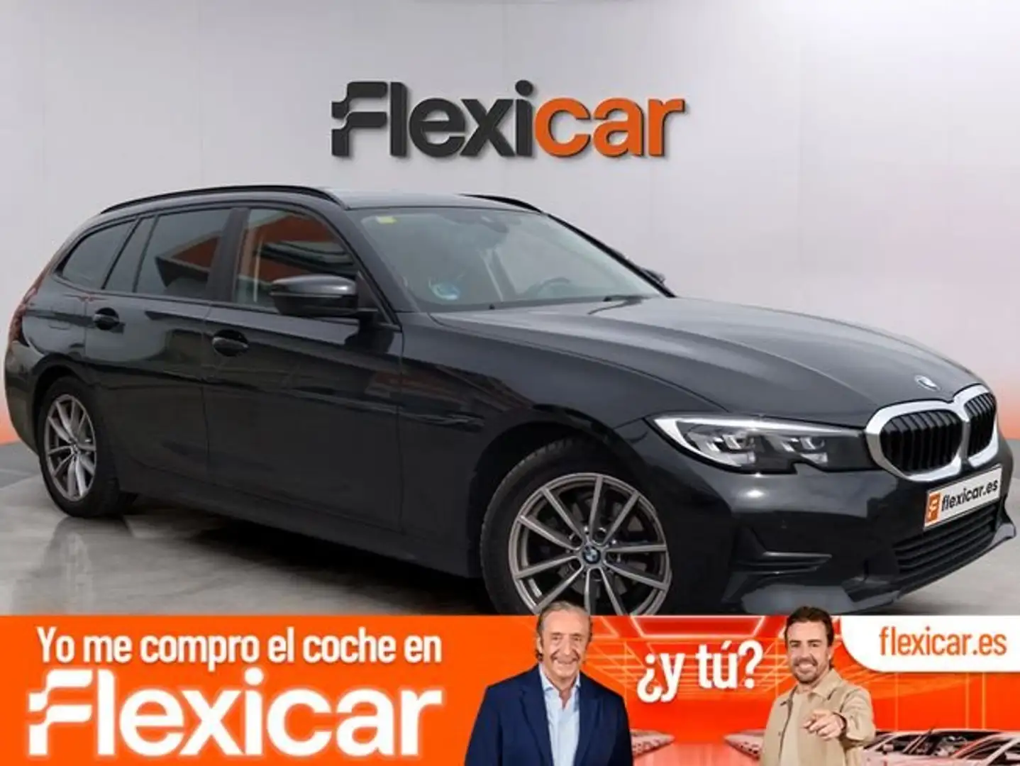 BMW 318 318d Auto.Touring Negro - 1