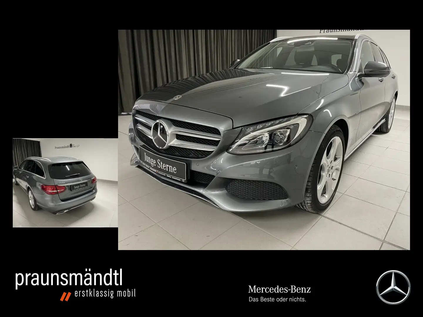 Mercedes-Benz C 350 e T Avantgarde Pano/Distr./COMAND/Totw/LED Gris - 1