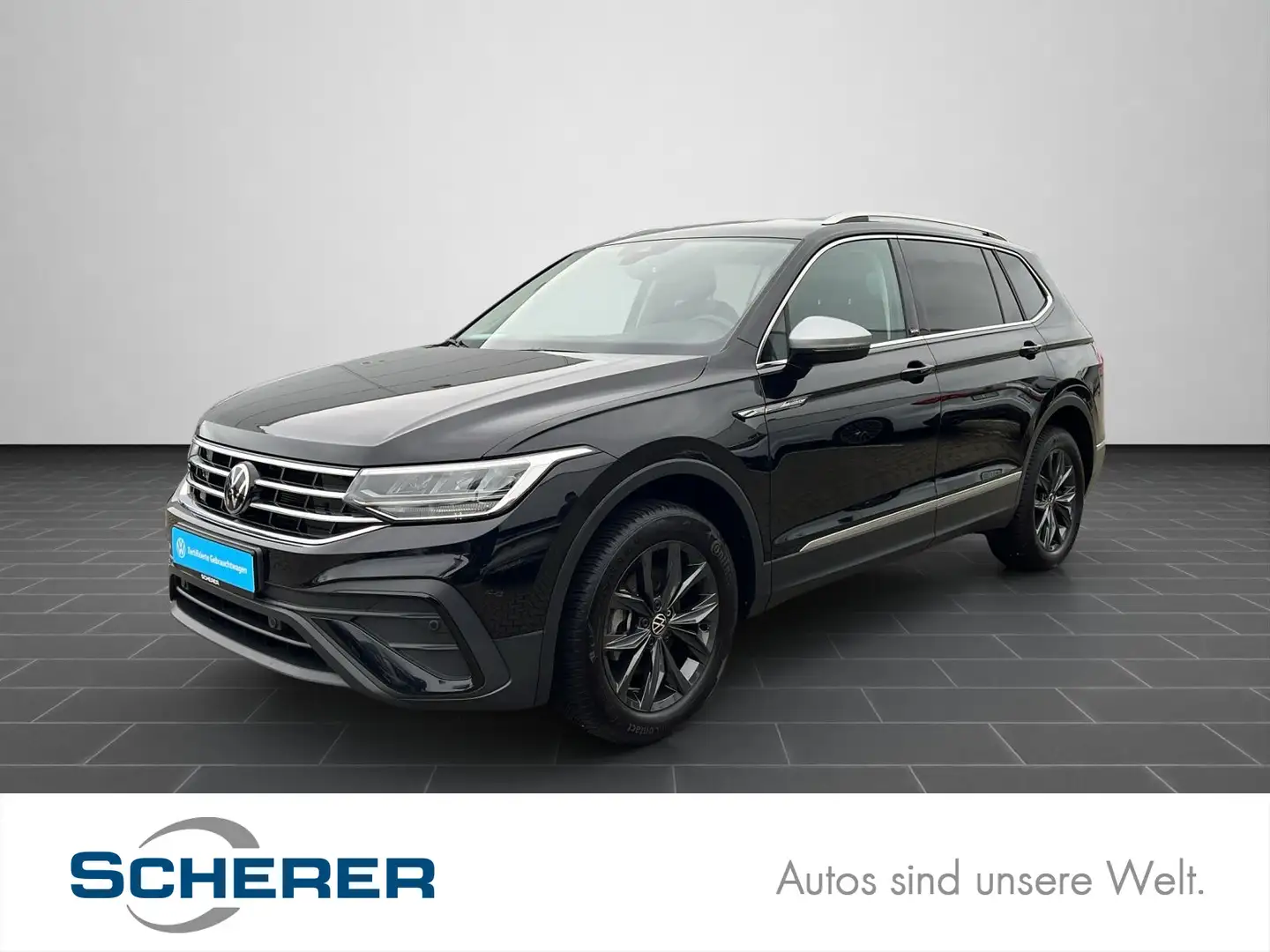 Volkswagen Tiguan Allspace 1,5 TSI MOVE AHK/LED/NAVI/Garant Schwarz - 1