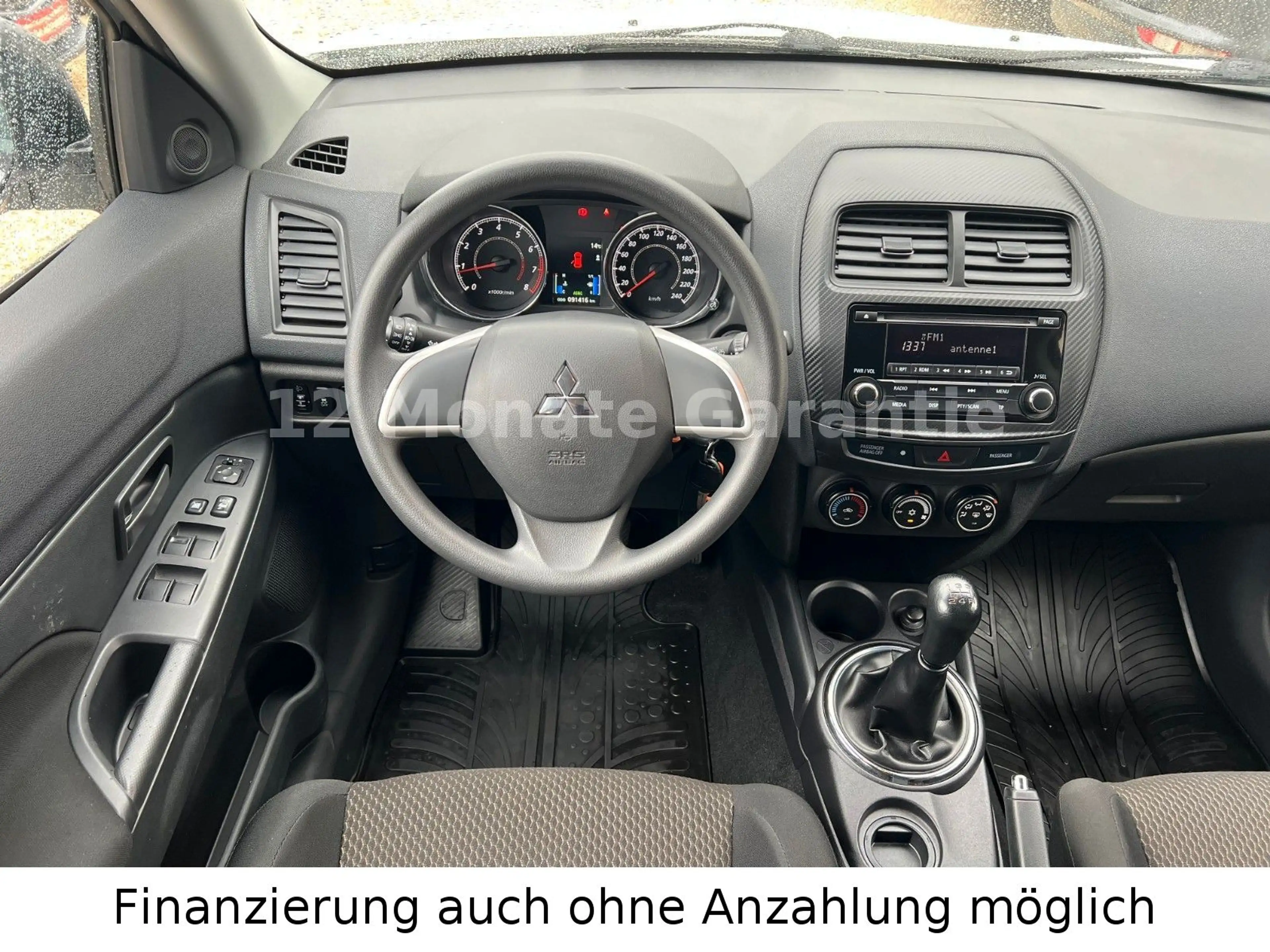 Mitsubishi ASX Basis 2WD Modellpflege 1 Hand Top Zustand — photo 15
