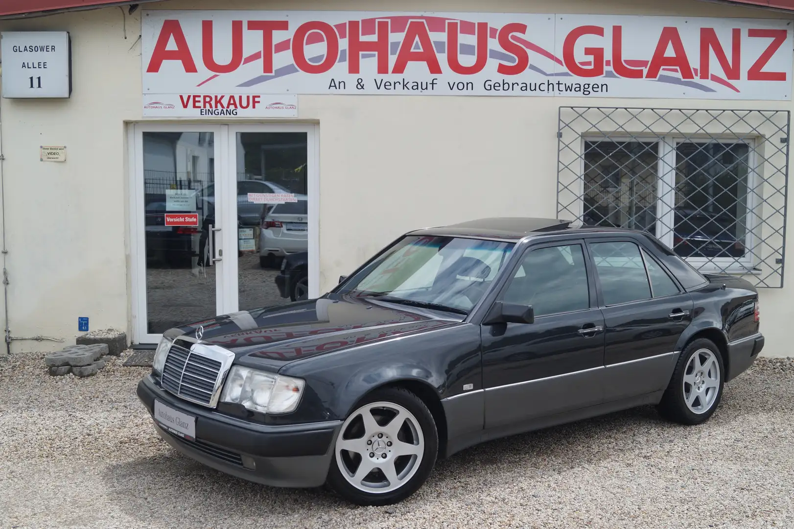 Mercedes-Benz 500 E 500 TOP ZUSTAND* TÜV:NEU Černá - 1