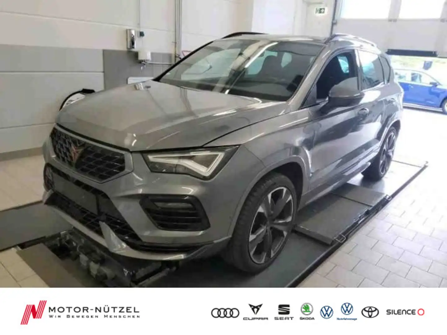 CUPRA Ateca 2.0TSI DSG 4D VZ LED+AHK+NAV+SHZ+PANO+360° Gris - 1