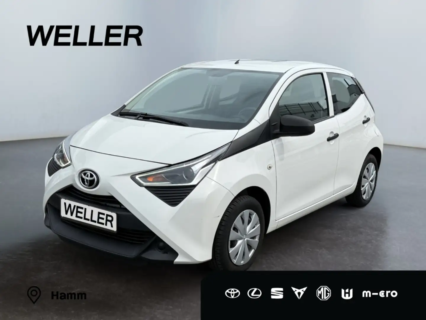 Toyota Aygo x *wenig Kilometer*Berganfahrkontrolle * Weiß - 1