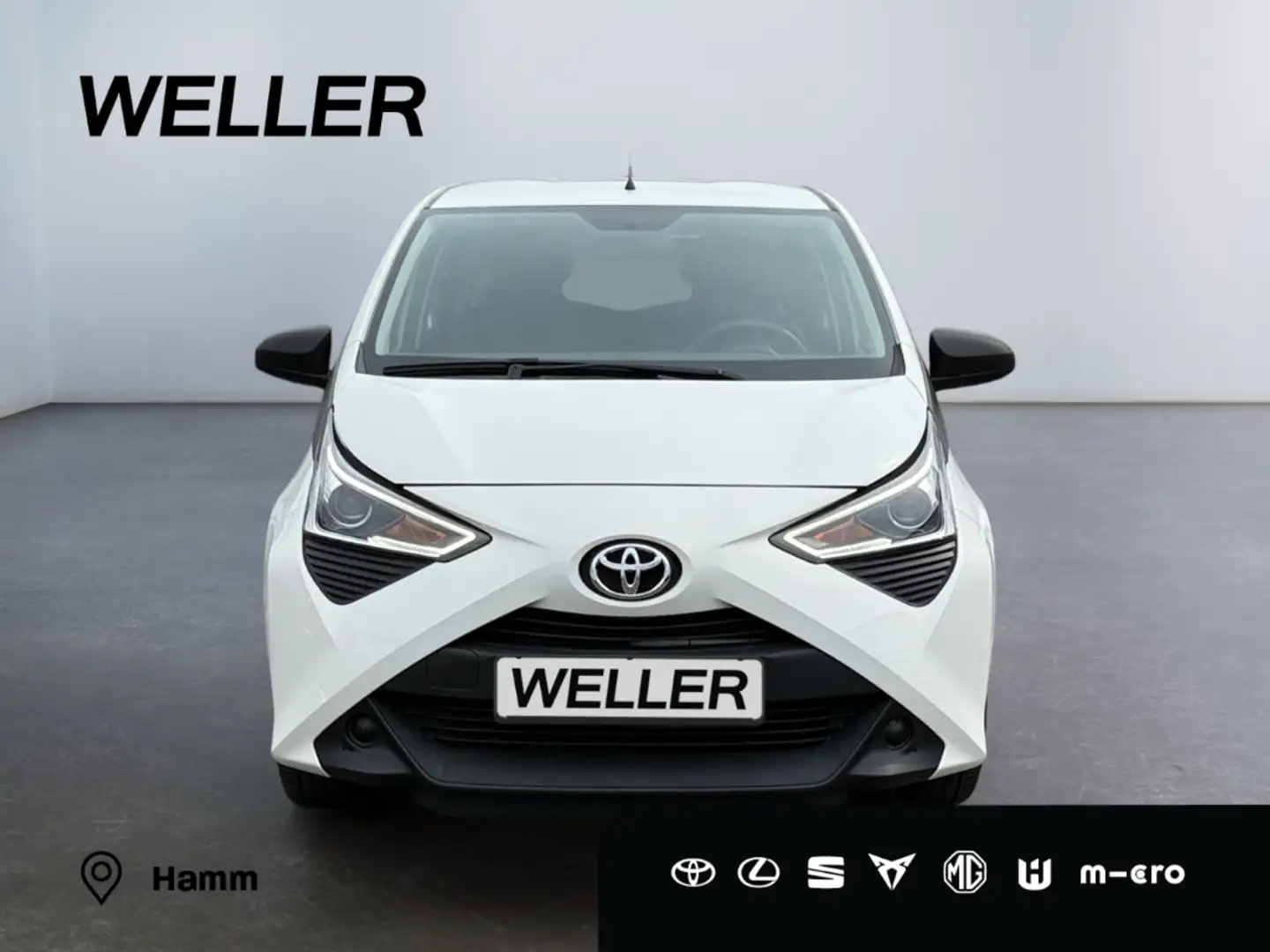Toyota Aygo x *wenig Kilometer*Berganfahrkontrolle * Weiß - 2