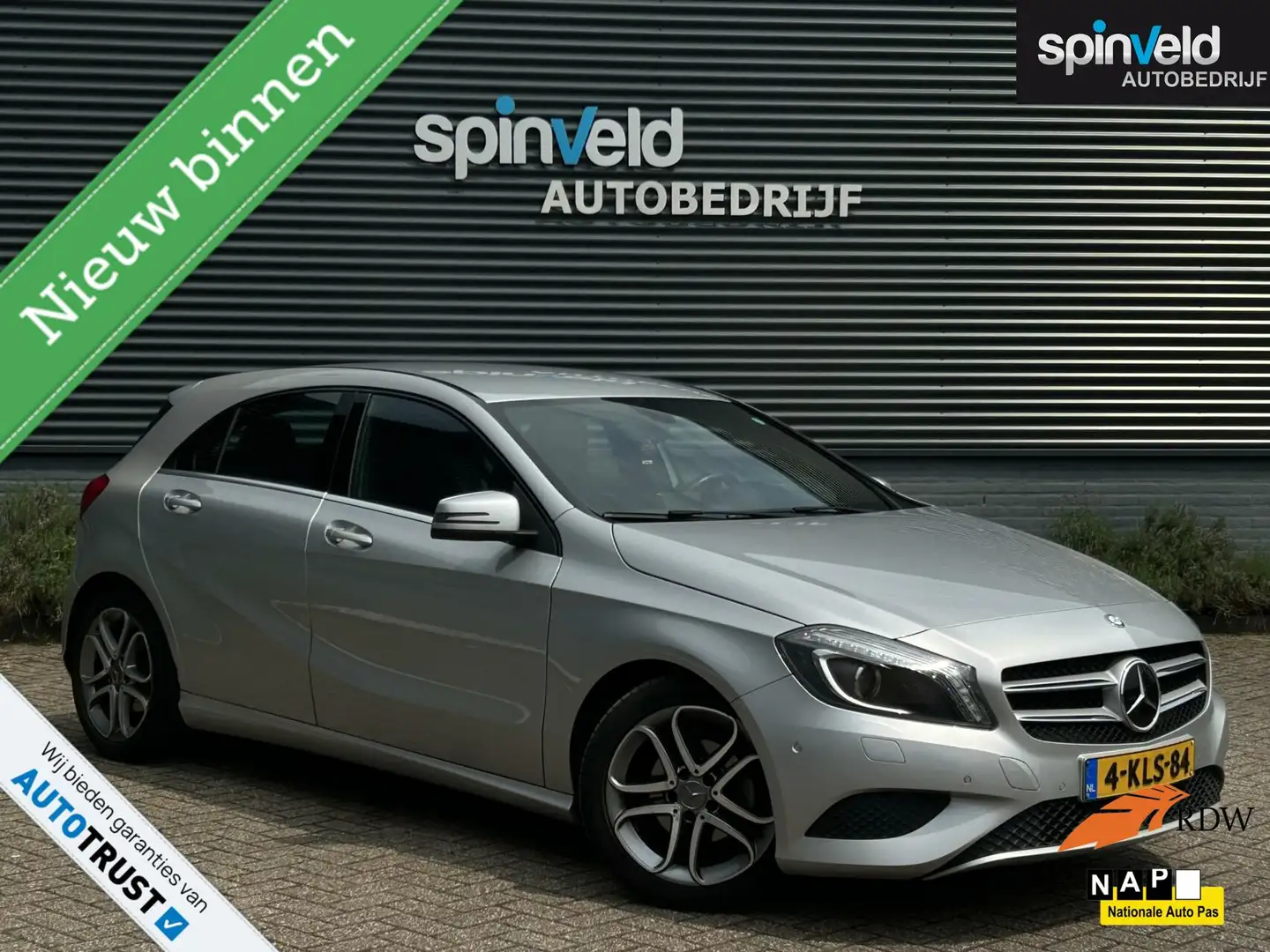 Mercedes-Benz A 180 Edition Navigatie BJ`13 NAP NL Navi LED Grey - 1