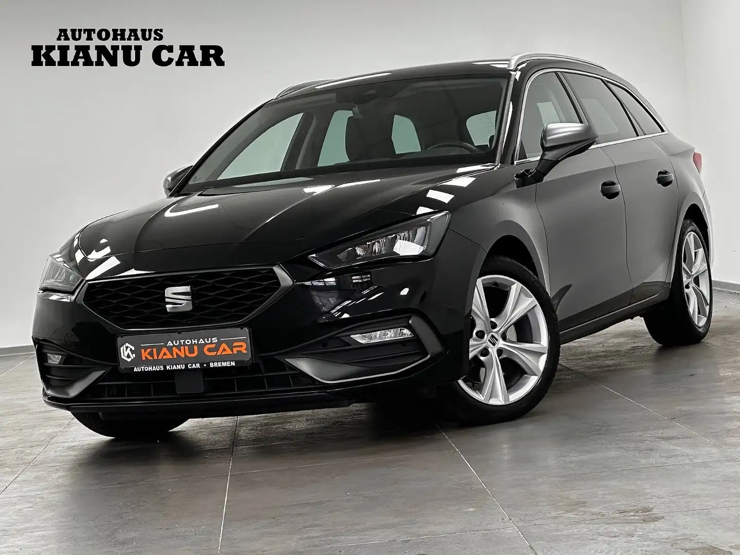 SEAT Leon Sportstourer FR.ACC.DIGI-TACHO.LED.NAVI.KAM Negro - 1