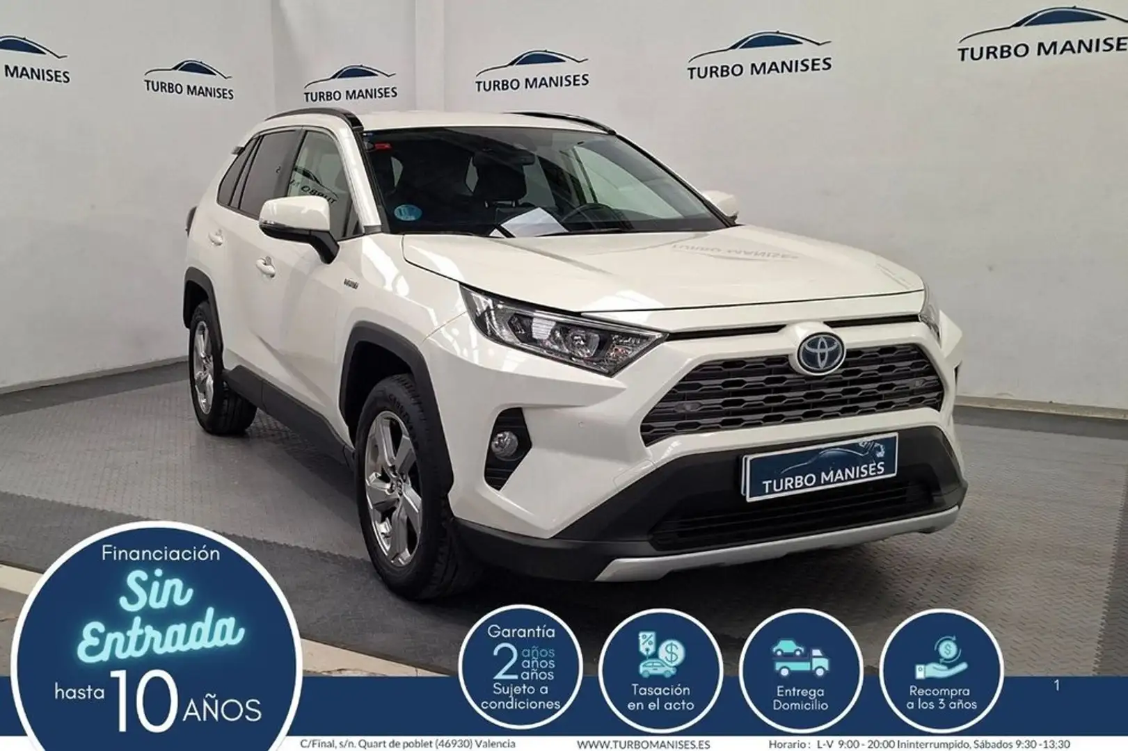 Toyota RAV 4 2.5l 220H Advance Blanc - 1