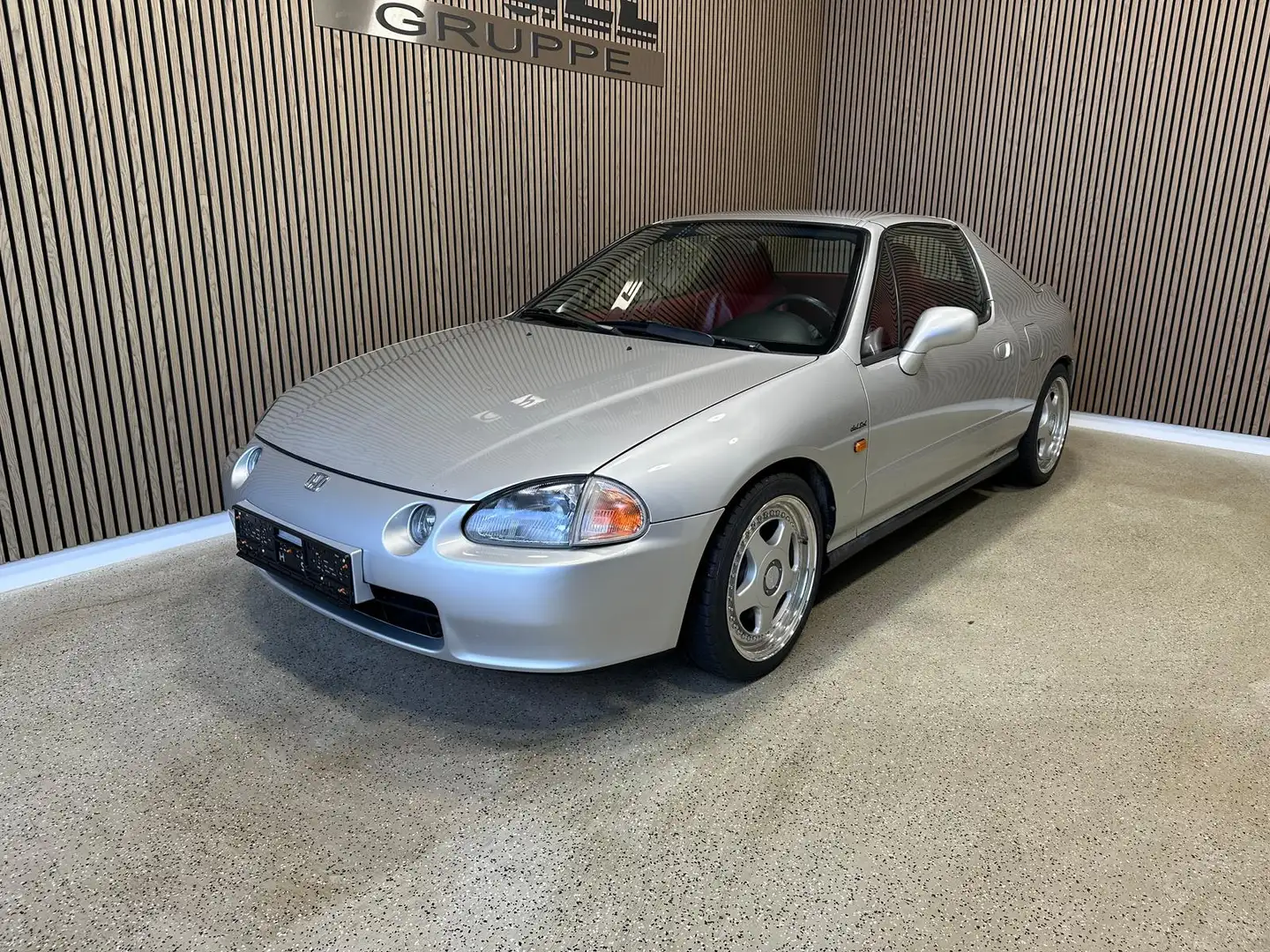 Honda CRX 1.6 ESI Del Sol Leder ELEKTR-Dach Zilver - 2