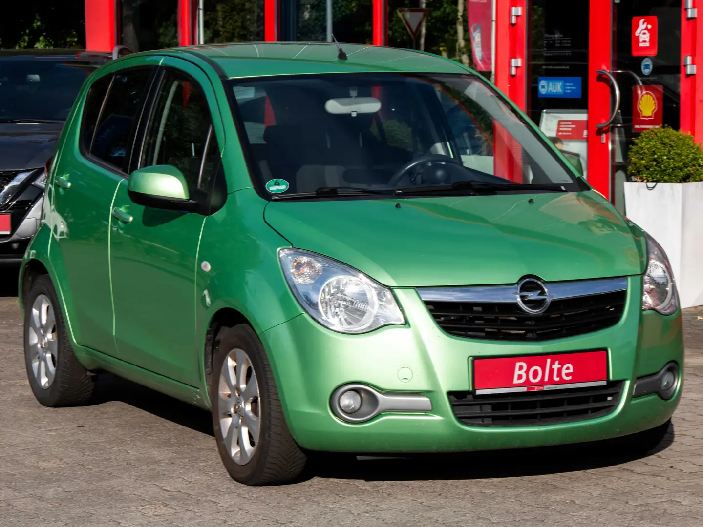 Opel Agila Agila 1.0 KLIMA ZV/FB LM-FELGEN Grün - 1