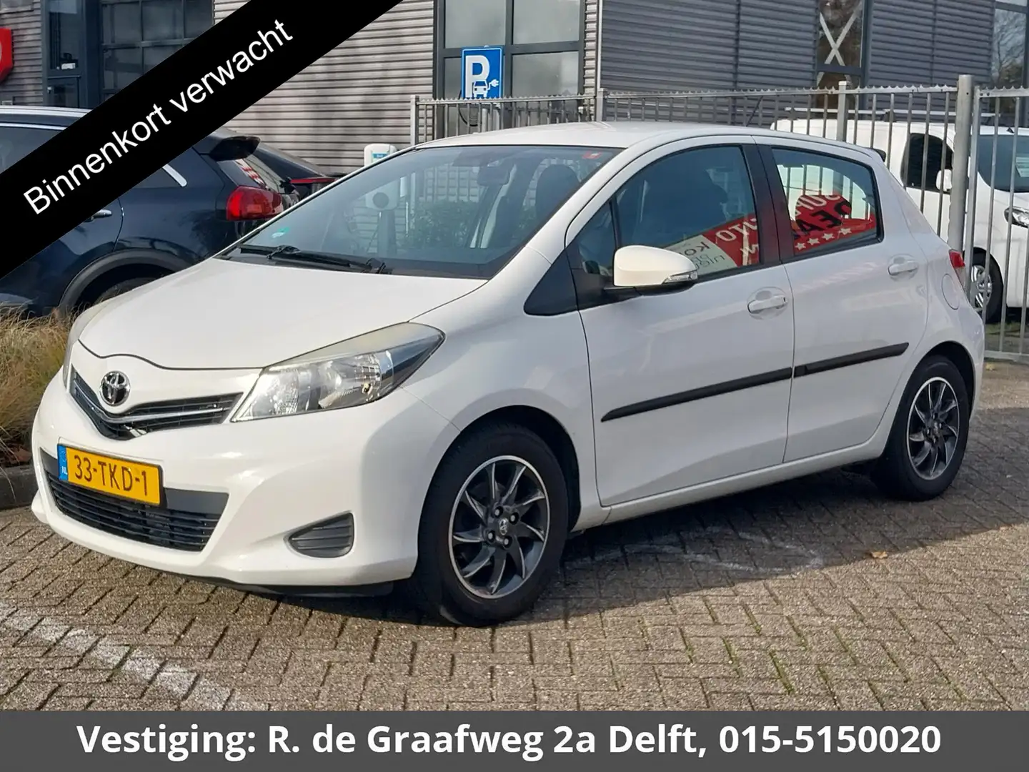 Toyota Yaris 1.0 VVT-i Aspiration Sport | Trekhaak | Camera | L Blanc - 1