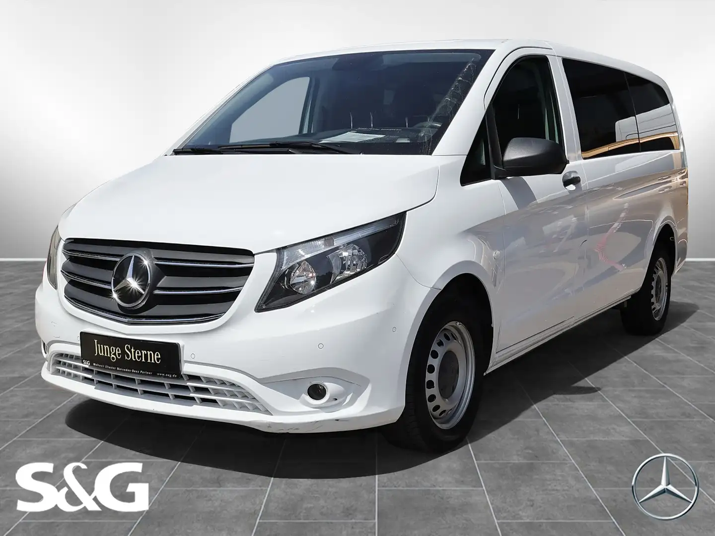 Mercedes-Benz Vito 114 CDI Kasten Lang VOLLVERGLAST PARKTRONIC White - 1