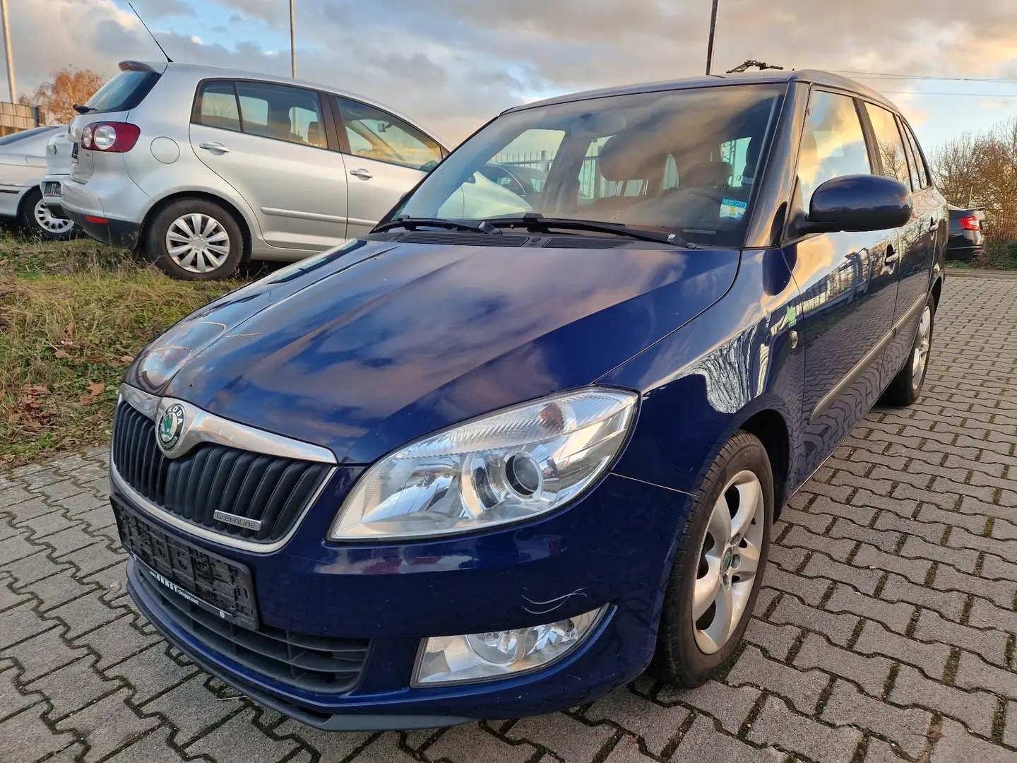 Skoda Fabia Greenline Azul - 1
